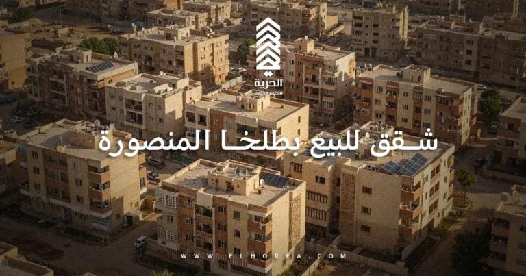 شقق للبيع بطلخا المنصورة