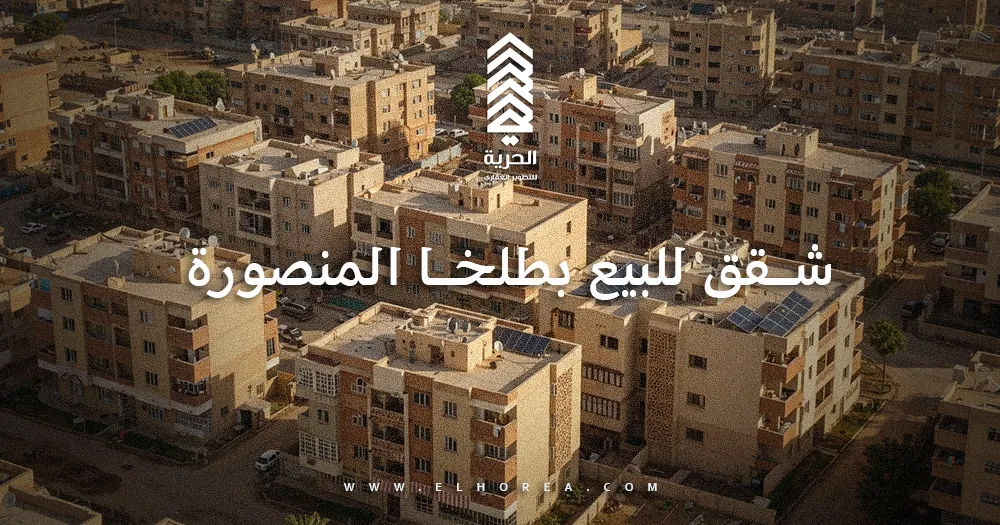 شقق للبيع بطلخا المنصورة